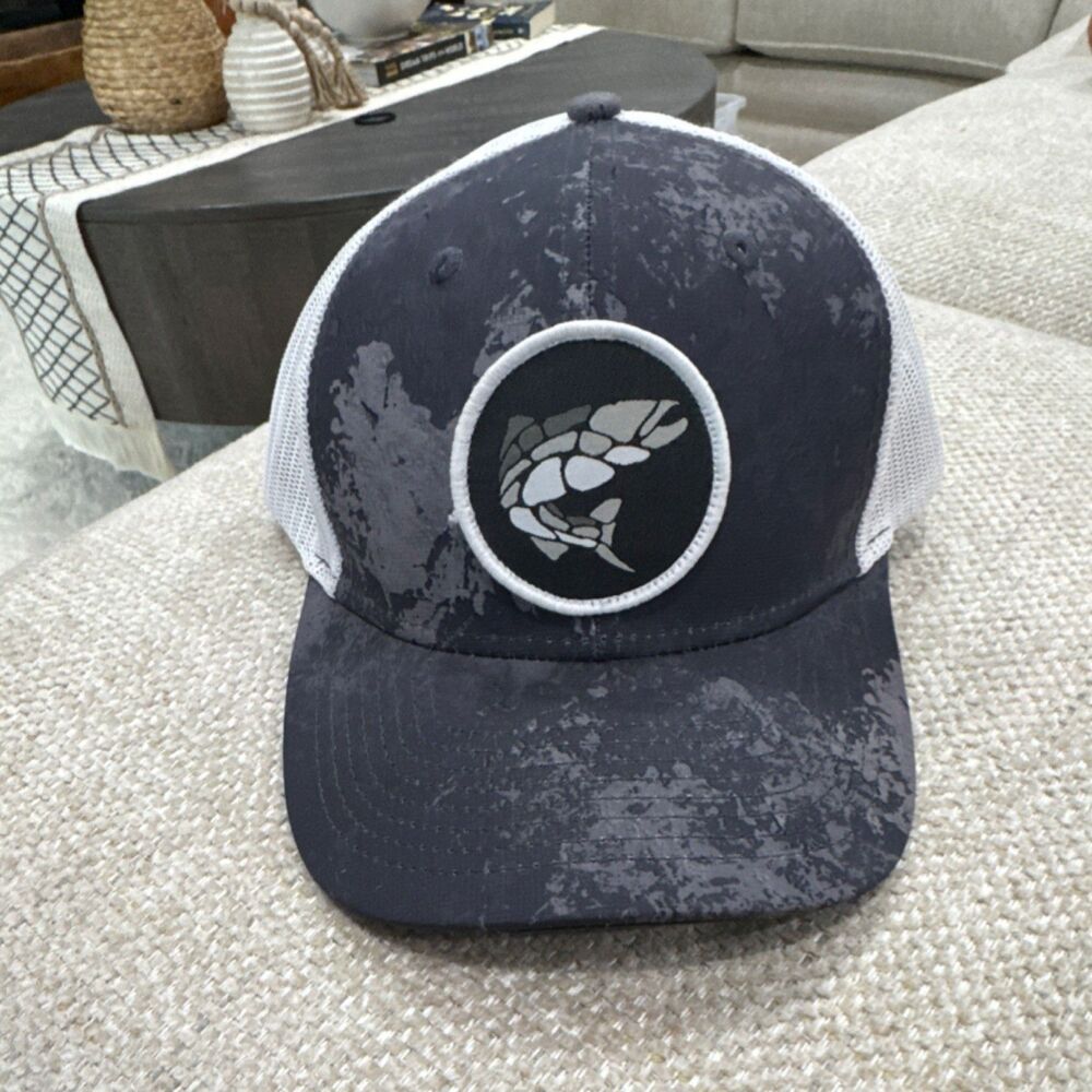 Paramount Outdoors Mesh Wide Brim Hat Polyester Black/White